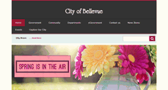 Desktop Screenshot of cityofbellevue.com